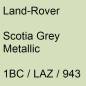Preview: Land-Rover, Scotia Grey Metallic, 1BC / LAZ / 943.